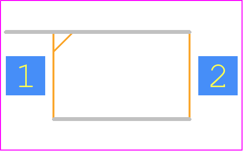 LD W5SN-1U2V-35-Z - ams OSRAM PCB footprint - Small Outline Diode - Small Outline Diode - W5SN