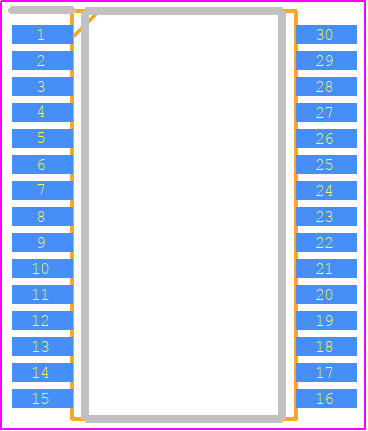 LB11696V-TLM-E - onsemi PCB footprint - Small Outline Packages - Small Outline Packages - LB11696V-TLM-E