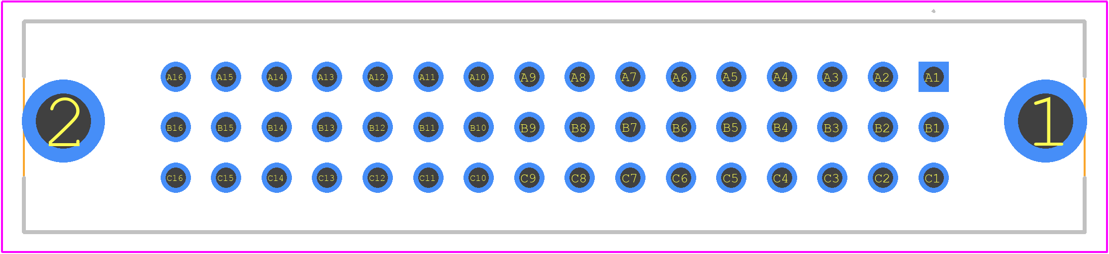 1-5536397-5 - TE Connectivity PCB footprint - Other - Other - 1-5536397-5-1