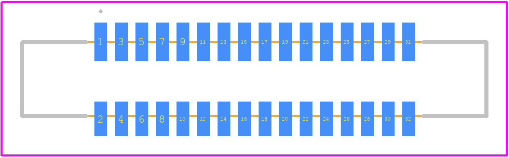 52610-1672 - Molex PCB footprint - Other - Other - 52610-1672-2