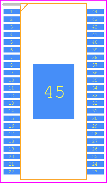 LV8731V-TLM-H - onsemi PCB footprint - Small Outline Packages - Small Outline Packages - LV8731V-TLM-H