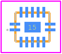 NTB0104BQ,115 - NXP PCB footprint - Other - Other - DHVQFN14 (SOT762-1)