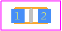 LQM18PW2R5NCHD - Murata Electronics PCB footprint - Other - Other - 0603 (1608) T=0.45±0.15mm