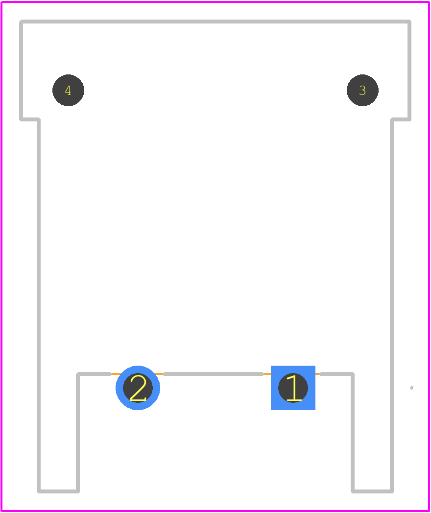 DF22-2P-7.92DS(35) - Hirose PCB footprint - Other - Other - DF22-2P-7.92DS(35)-3
