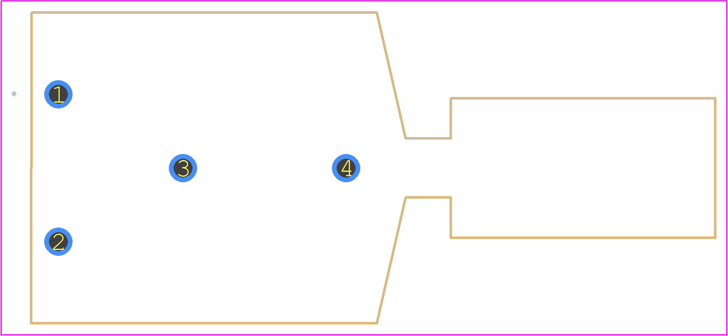 BX0033 - Bulgin PCB footprint - Other - Other - BX0033