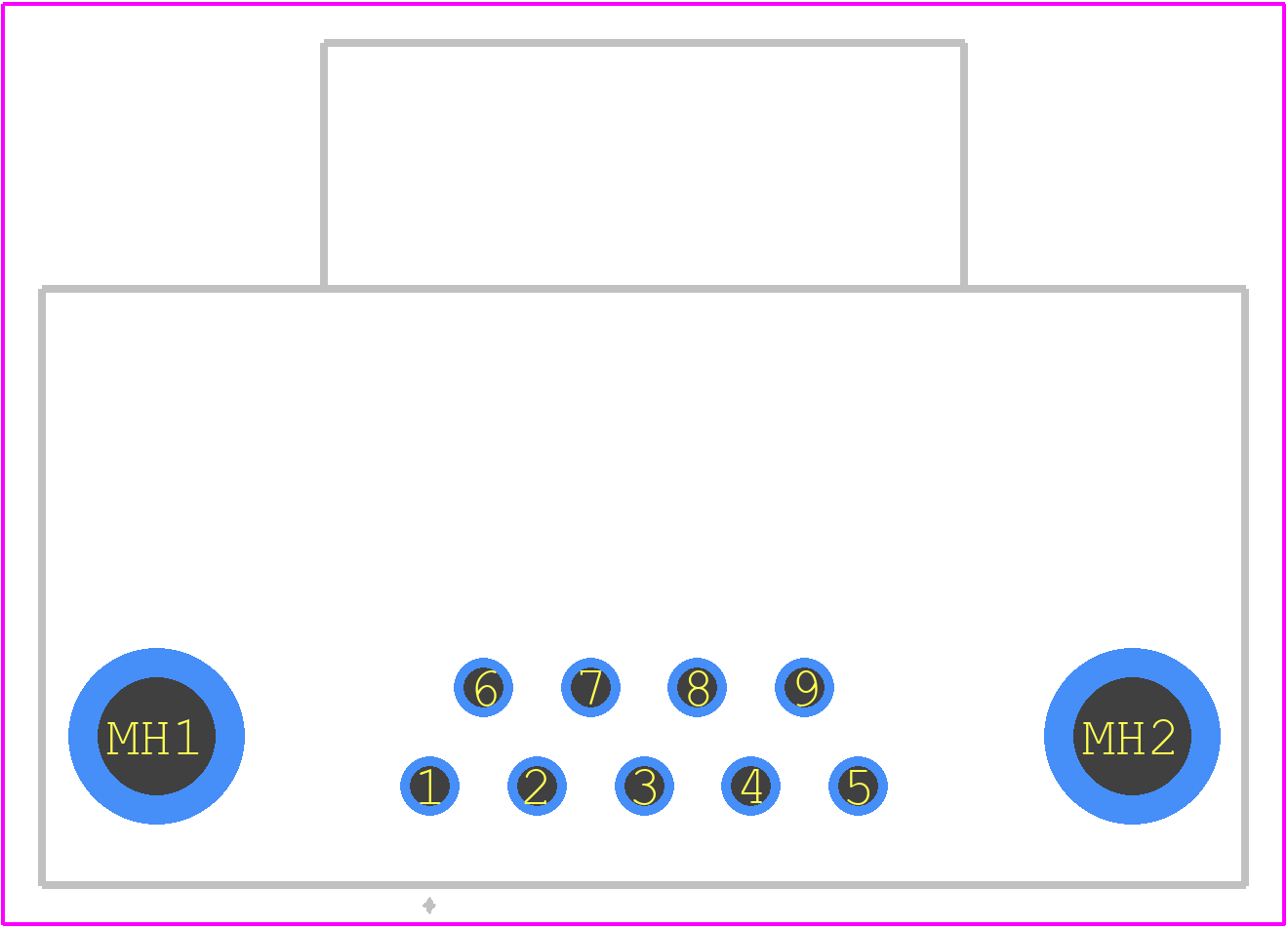 09641147223 - HARTING PCB footprint - Other - Other - 09641147223