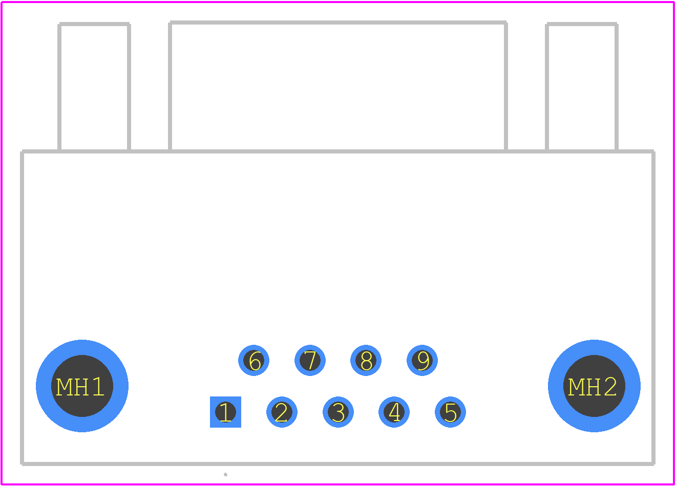 09641147235 - HARTING PCB footprint - Other - Other - 09641147235-2