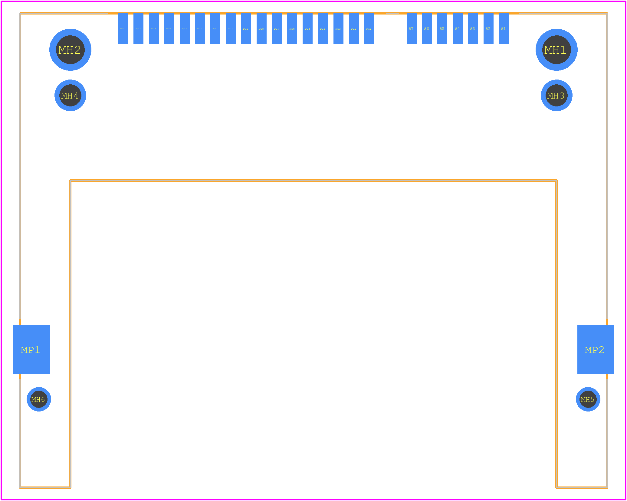 N7G24-A0B2RB-10-0HT - 3M PCB footprint - Other - Other - N7G24-A0B2RB-10-0HT-2