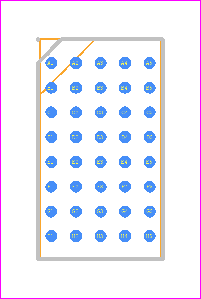 LTM8045IY#PBF - Analog Devices PCB footprint - BGA - BGA - LTM8045IY#PBF