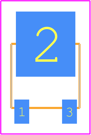 SQD23N06-31L_GE3 - Vishay PCB footprint - Other - Other - SQD23N06-31L_GE3-2