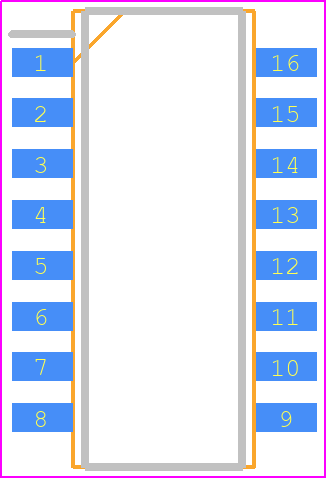 IKH0803000 - Apem PCB footprint - Small Outline Packages - Small Outline Packages - IKH0803000