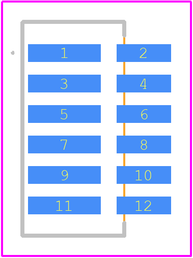 5-1775444-6 - TE Connectivity PCB footprint - Other - Other - 5-1775444-6-4
