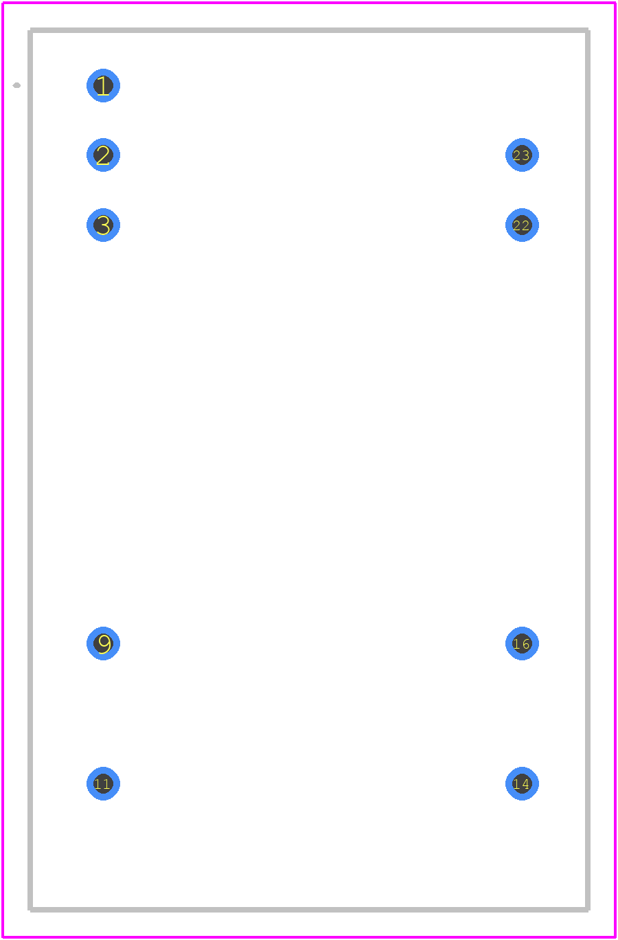 TEN 8-2412 - Traco Power PCB footprint - Other - Other - TEN 8-1210
