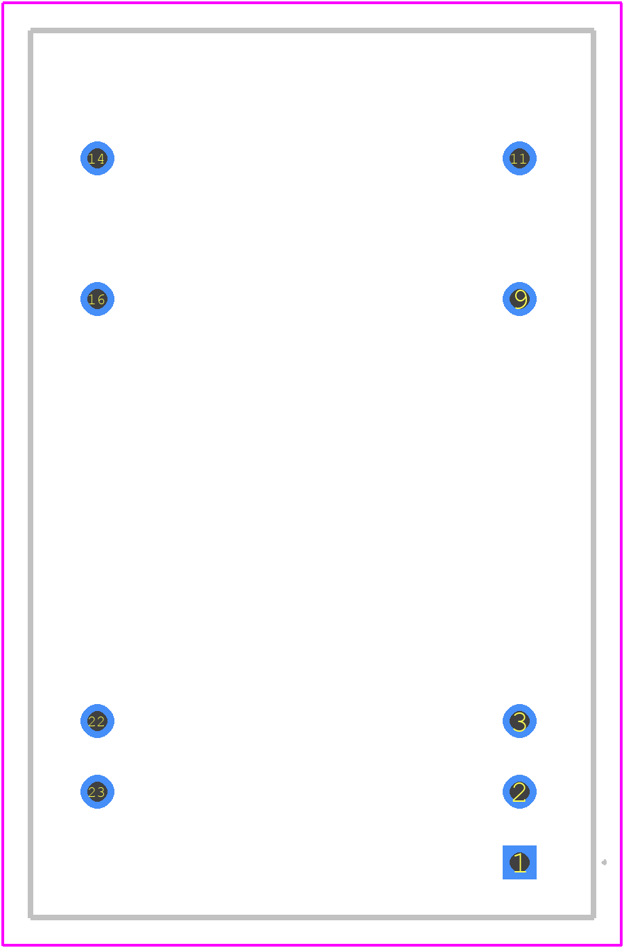 TEN 8-2421 - Traco Power PCB footprint - Other - Other - DIP-24_2021-