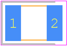 SD2114S040S8R0 - Kyocera AVX PCB footprint - Diodes Chip - Diodes Chip - SD2114S040S8R0