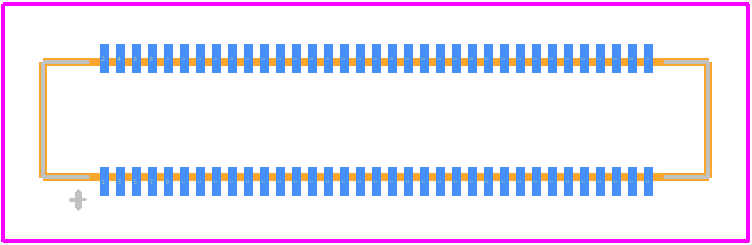 DF40C-70DS-0.4V(58) - Hirose PCB footprint - Other - Other - DF40C-70DS-0.4V(58)-2