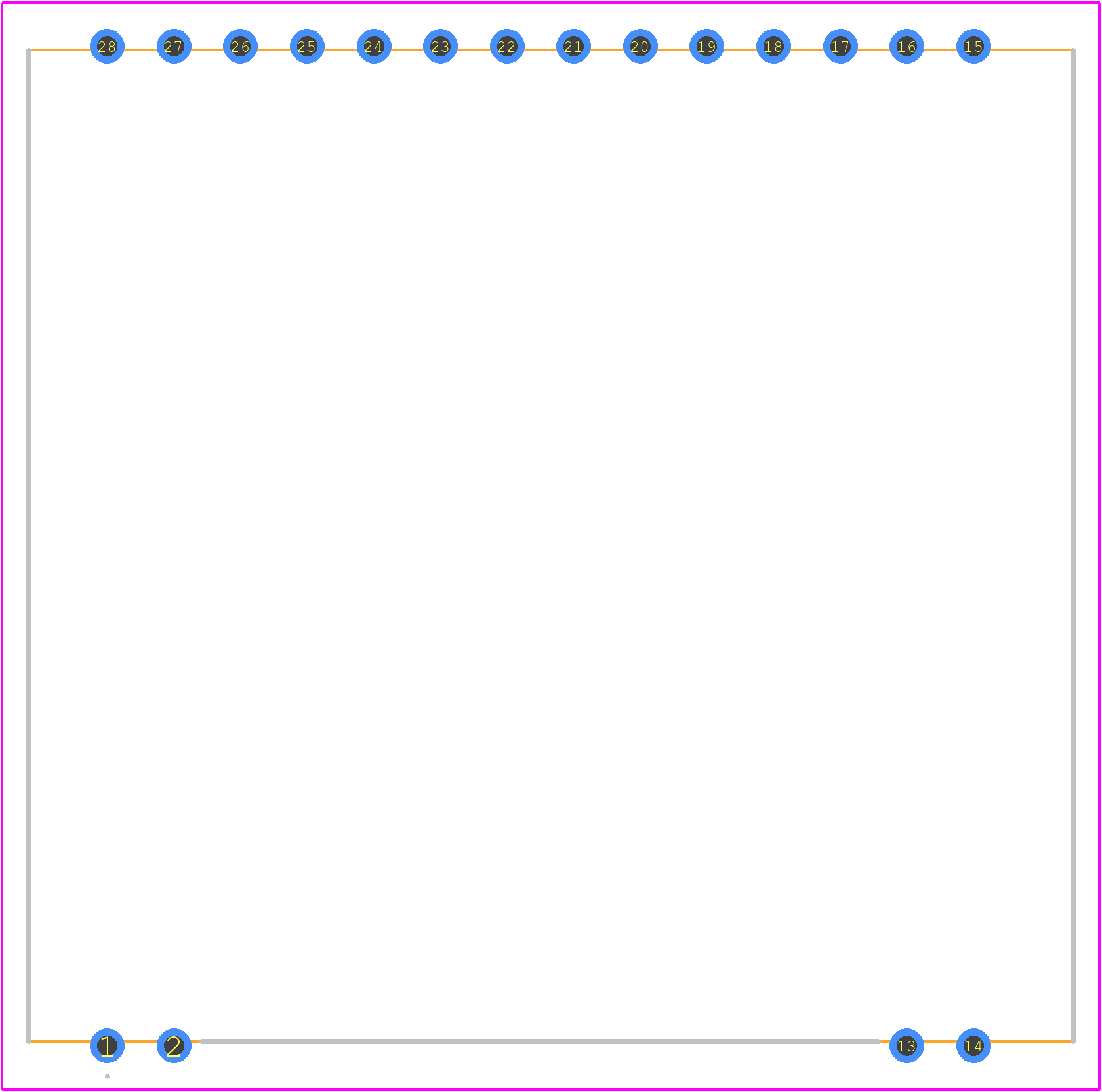 EA DOGS102N-6 - Display Visions PCB footprint - Other - Other - EA DOGS102N-6-1
