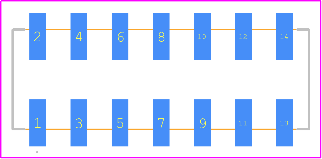 1250420000 - Weidmüller PCB footprint - Other - Other - 1250420000-2