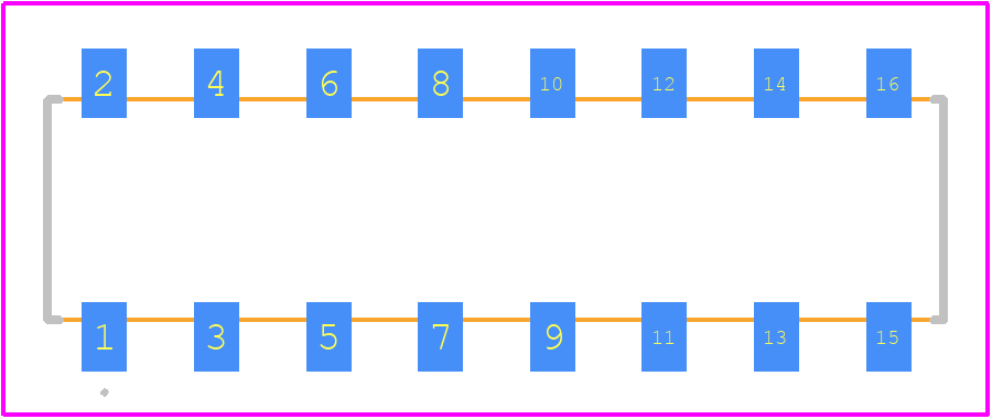 RS2BE-16-G-SMT - Adam Tech PCB footprint - Other - Other - RS2BE-16-G-SMT-2