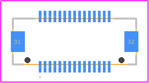 DF17(4.0)-30DP-0.5V(57) - Hirose PCB footprint - Other - Other - DF17(4.0)-30DP-0.5V(57)-3
