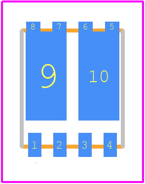 IPG20N06S4L-26 - Infineon PCB footprint - Other - Other - PG-TDSON-8-4