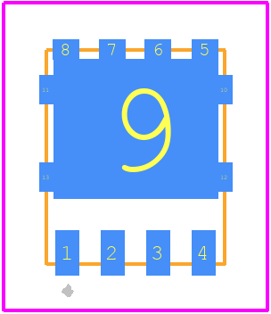 STL86N3LLH6AG - STMicroelectronics PCB footprint - Other - Other - PowerFLAT™ 5x6_2021