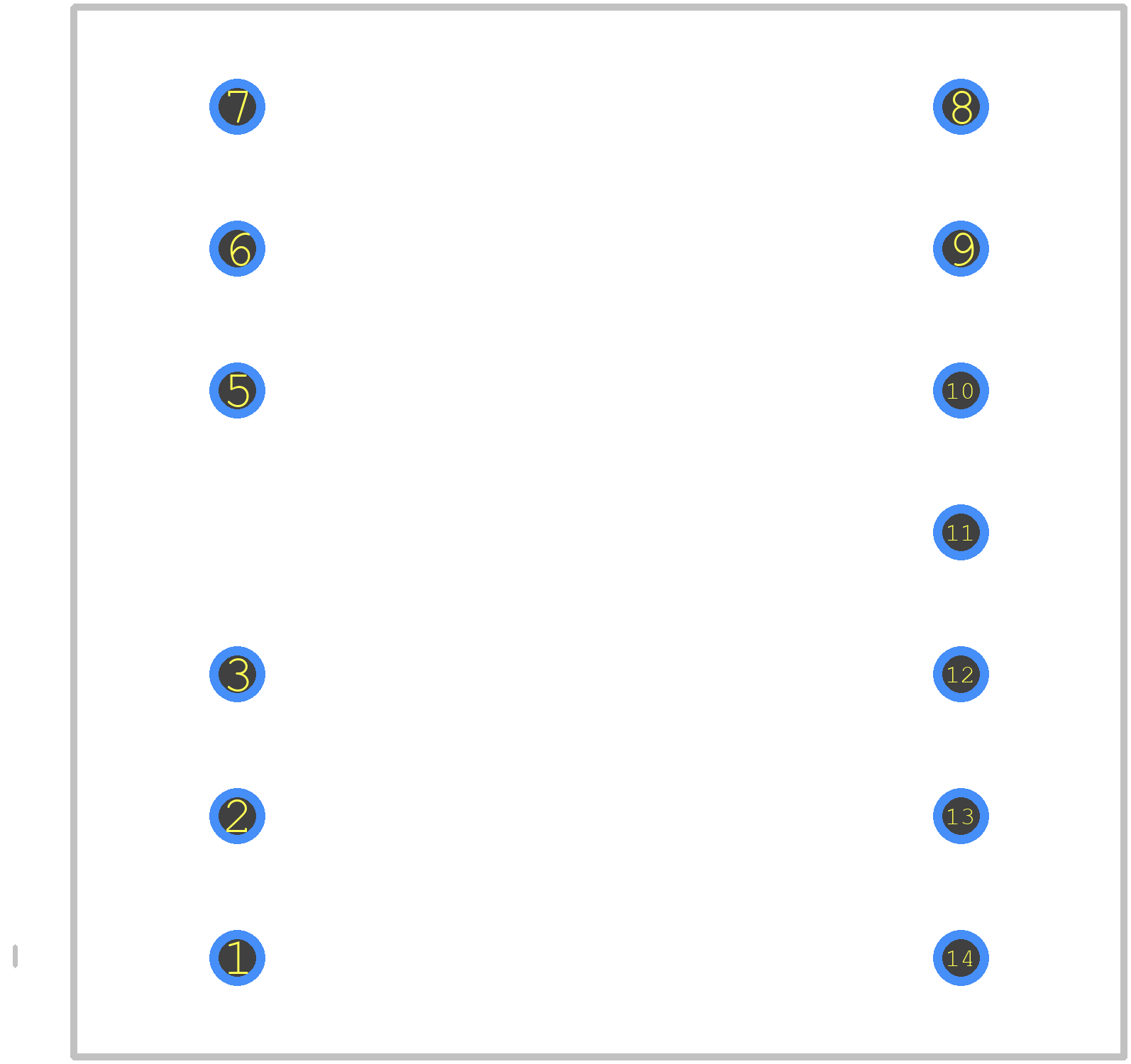 74040 - MYRRA PCB footprint - Other - Other - 74040