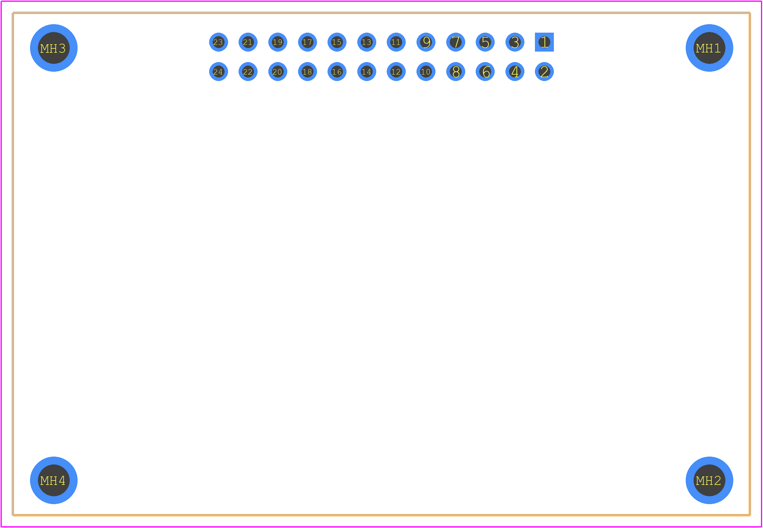 NHD-2.23-12832UMB3 - Newhaven Display PCB footprint - Other - Other - NHD-2.23-12832UMB3-2