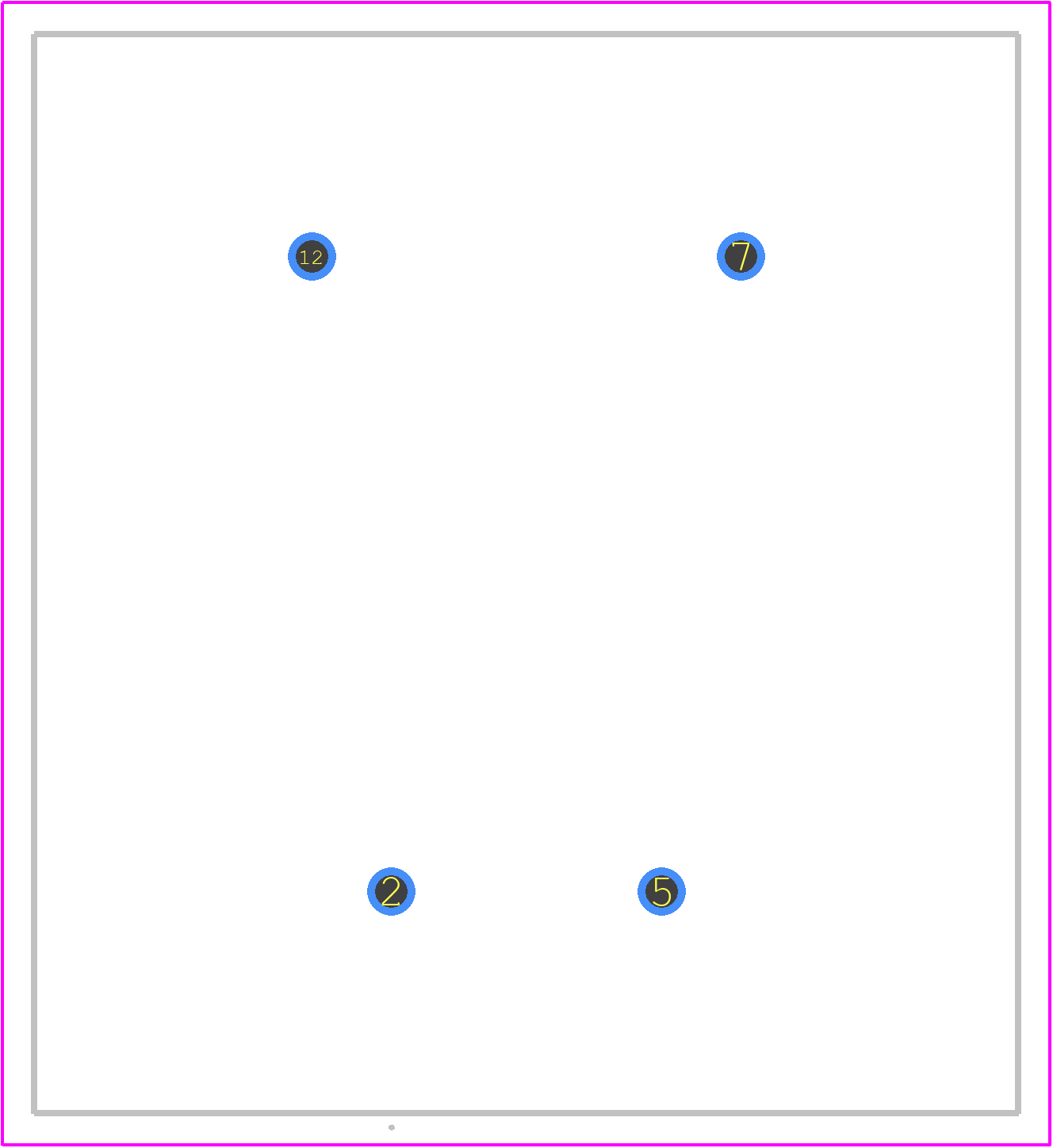 45002 - MYRRA PCB footprint - Other - Other - 31mm x 34mm x 15mm