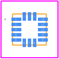ADXL362BCCZ-R2 - Analog Devices PCB footprint - Other - Other - ADXL362BCCZ-R2