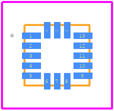 ADXL362BCCZ-RL7 - Analog Devices PCB footprint - Other - Other - CC-16-4_2025-1.1