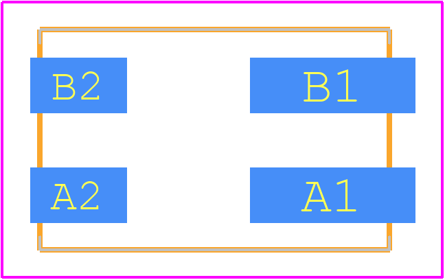 2834006-2 - TE Connectivity PCB footprint - Other - Other - 2834006-2-1