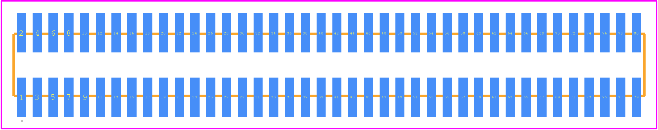 FTR-140-01-S-D - SAMTEC PCB footprint - Other - Other - FTR-140-01-S-D-4
