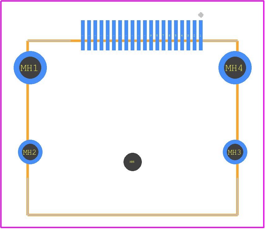 47272-0024 - Molex PCB footprint - Other - Other - 47272-0024-4