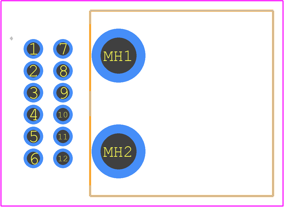 1318772-2 - TE Connectivity PCB footprint - Other - Other - 1318772-2-1