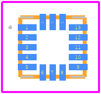 ADXL362BCCZ - Analog Devices PCB footprint - Other - Other - CC-16-4 (LGA)_xdm