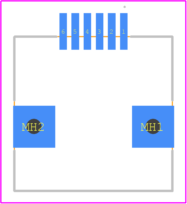 5406514-2 - TE Connectivity PCB footprint - Other - Other - 5406514-2-2