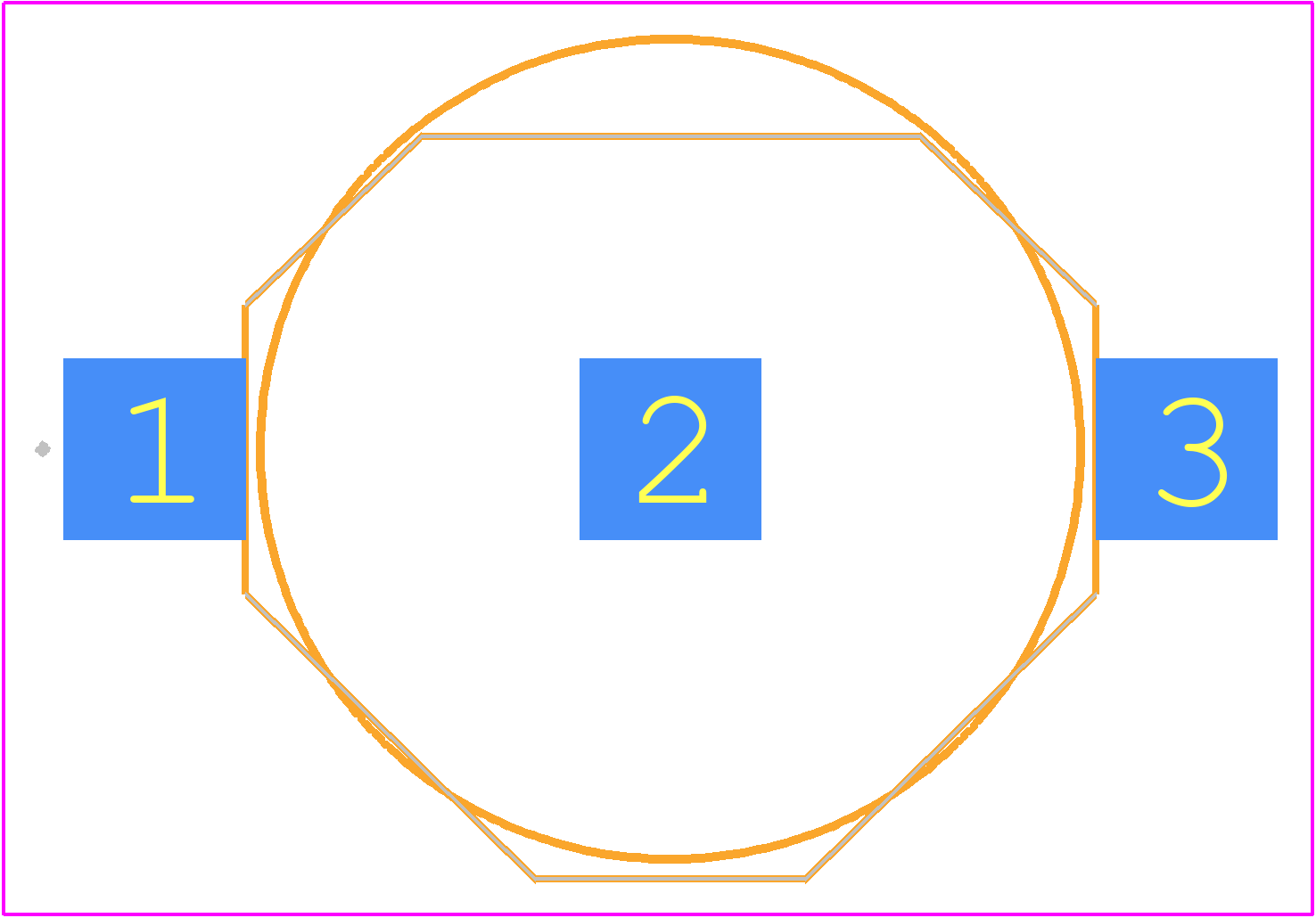 3010 - Keystone Electronics PCB footprint - Other - Other - 3010-1