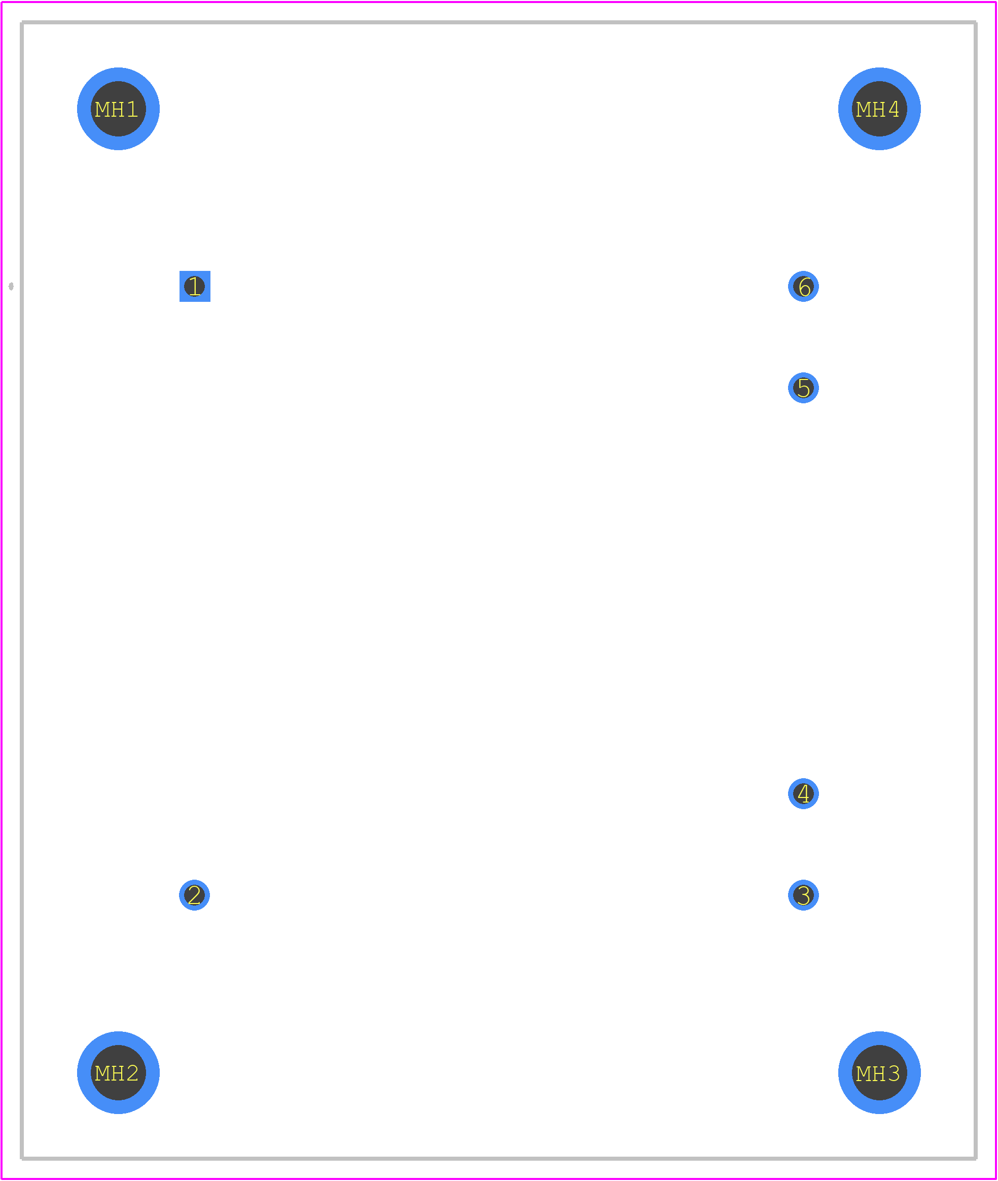 PT 13/2/15 - BLOCK PCB footprint - Other - Other - PT 13/2/15-3