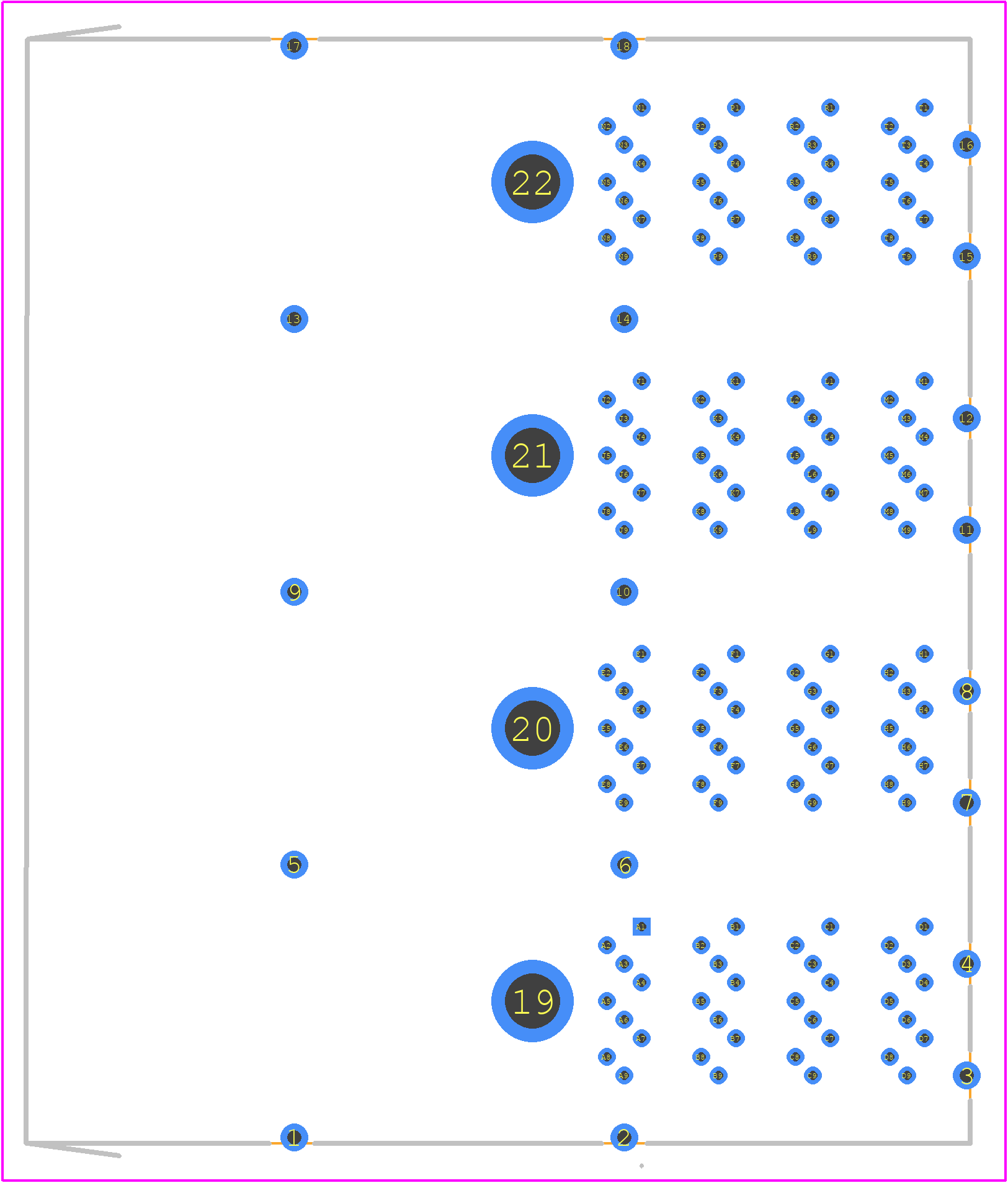 2214870-1 - TE Connectivity PCB footprint - Other - Other - 2214870-1-3