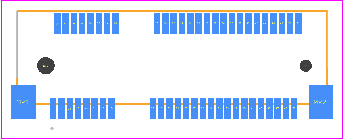 AAA-PCI-049-K01 - LOTES PCB footprint - Other - Other - AAA-PCI-049-K01-3