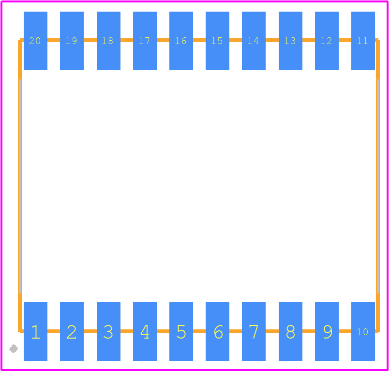 KCDA04-136 - Kingbright PCB footprint - Other - Other - KCDA04-136-1