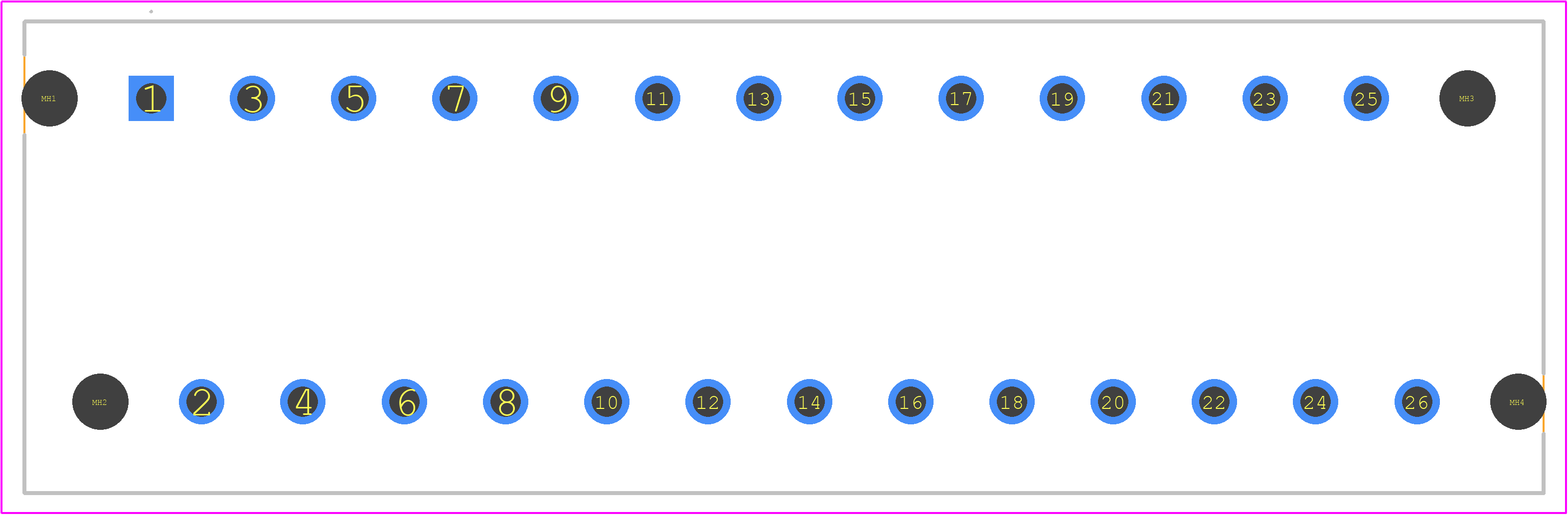 1829000000 - Weidmüller PCB footprint - Other - Other - 1829000000