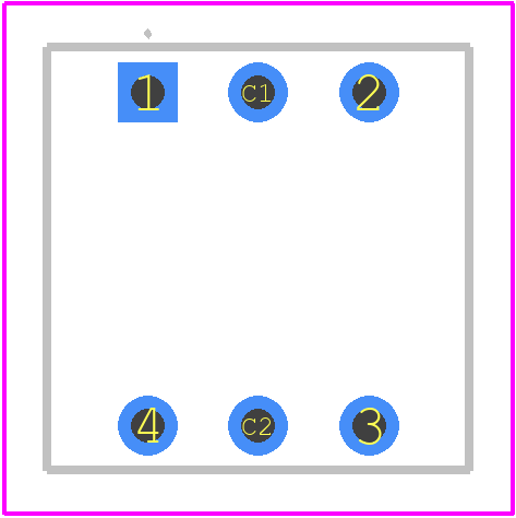 76RSD01T - Grayhill PCB footprint - Other - Other - 76RSD01T-4