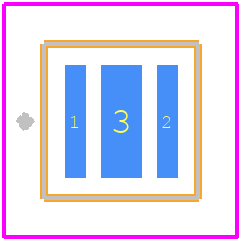 VSMY98525DS - Vishay PCB footprint - Other - Other - VSMY98525DS-2