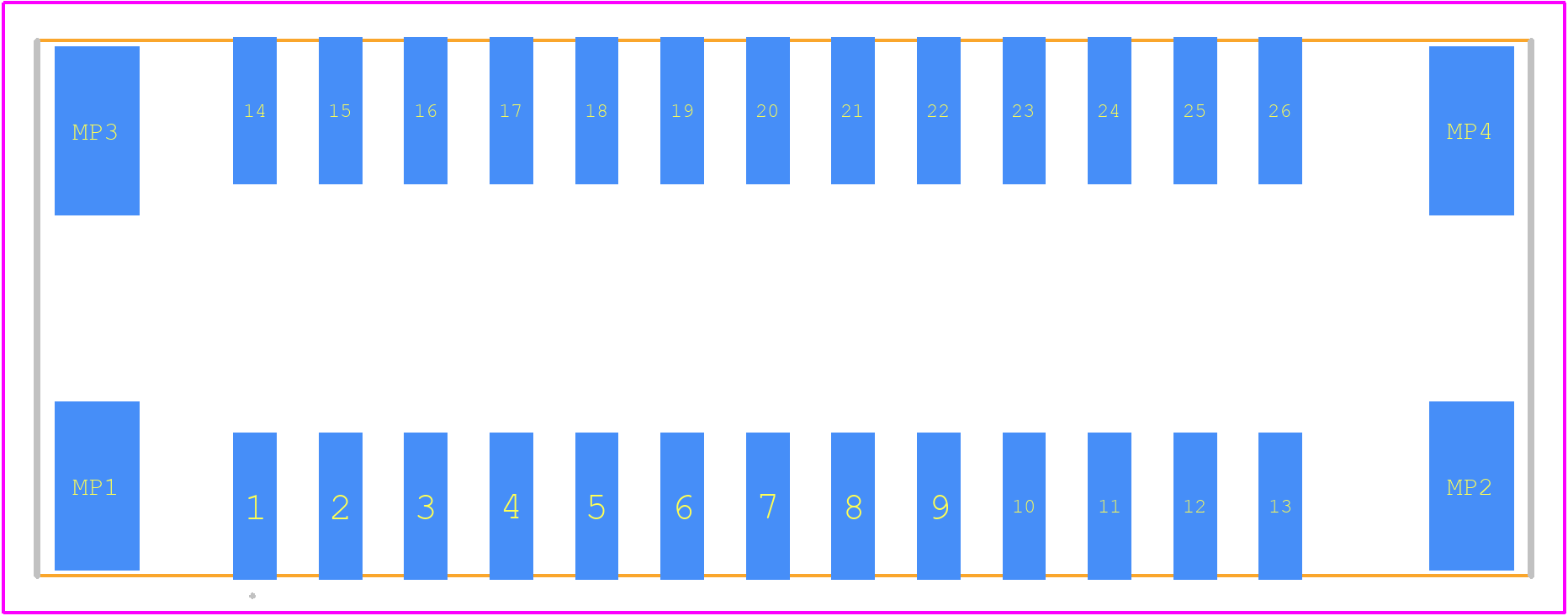 1924678-1 - TE Connectivity PCB footprint - Other - Other - 1924678-1-2