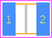 202S41W472KV4E - JOHANSON TECHNOLOGY PCB footprint - Capacitor Chip Non-polarised - Capacitor Chip Non-polarised - S41/1210