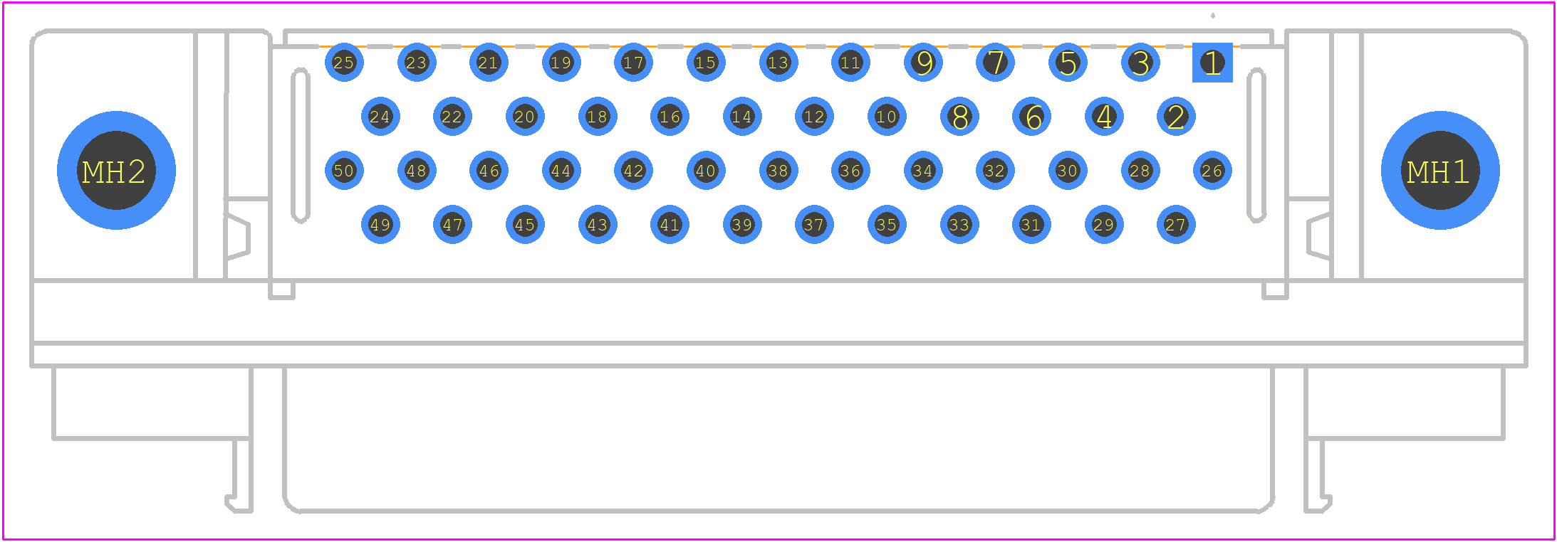 1761028-3 - TE Connectivity PCB footprint - Other - Other - 1761028-3-1