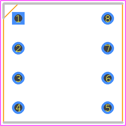 W9501RC - Winslow PCB footprint - Dual-In-Line Sockets - Dual-In-Line Sockets - W30508TRC