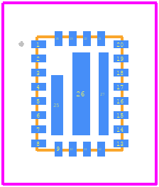 MIC28512-2YFL-T5 - Microchip PCB footprint - Other - Other - MIC28512-2YFL-T5-3